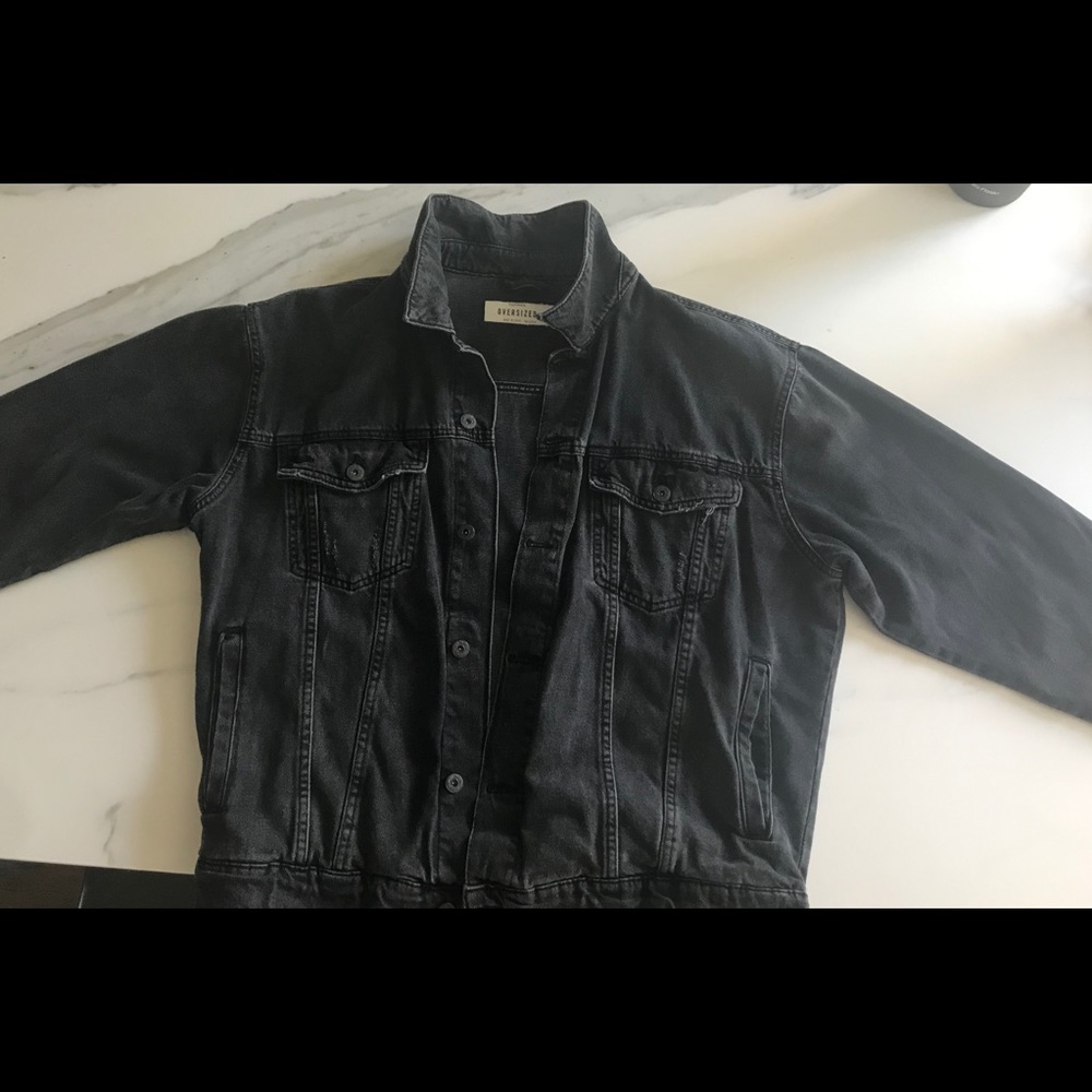 TOPMAN Oversized Denim Jean Jacket